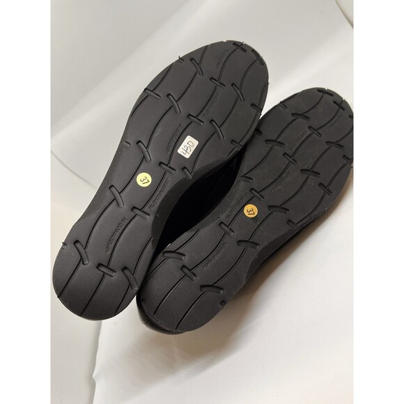 Thierry Rabiton Leasuure Women’s Mid Wedge Slip On Brown Leather 37 Comfort - Picture 13 of 16